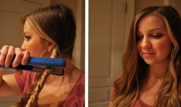 چگونه موهای خود را به زیبایی و سریع با اتو فر کنید - دستورالعمل های مرحله به مرحله