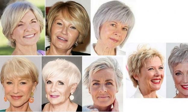 Divatos hajvágás 60-65 év felettieknek